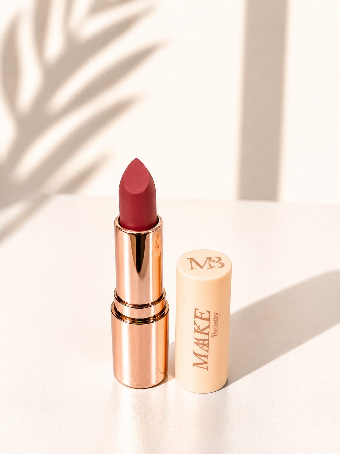 Maake Beauty Creme Lipstick – Crimson Silk